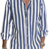 Skjorte i middelhavsstil