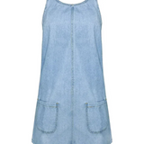 Sigrid Denimkjole | Flatterende sommerkjole