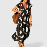 Marie | Elegant let kjole med V-hals