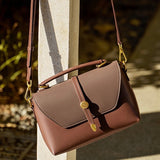 Vintage | Læder Crossbody Håndtaske