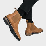 Ebbe | Chelsea støvler i læder