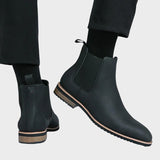 Ebbe | Chelsea støvler i læder