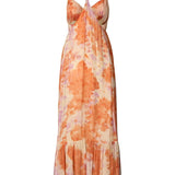 Fusion-kjole med snor