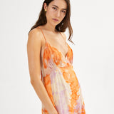 Fusion-kjole med snor