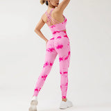 Leggings med farverigt mønster